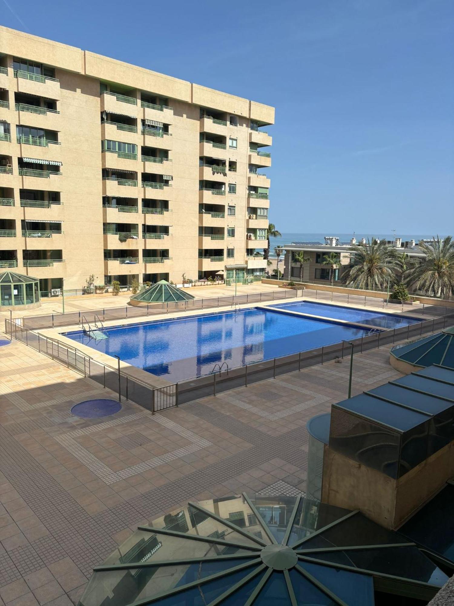 Apartamento Primera Linea De Playa Patacona Валенсия Экстерьер фото