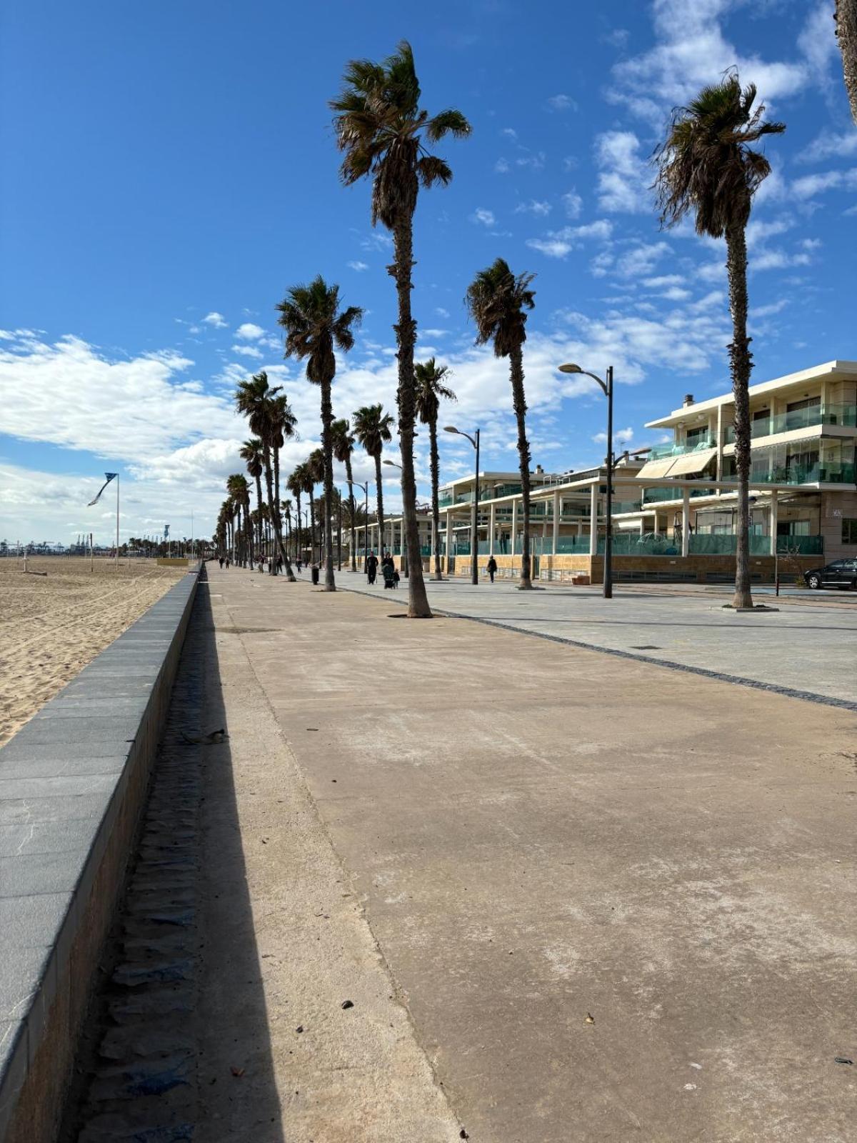 Apartamento Primera Linea De Playa Patacona Валенсия Экстерьер фото