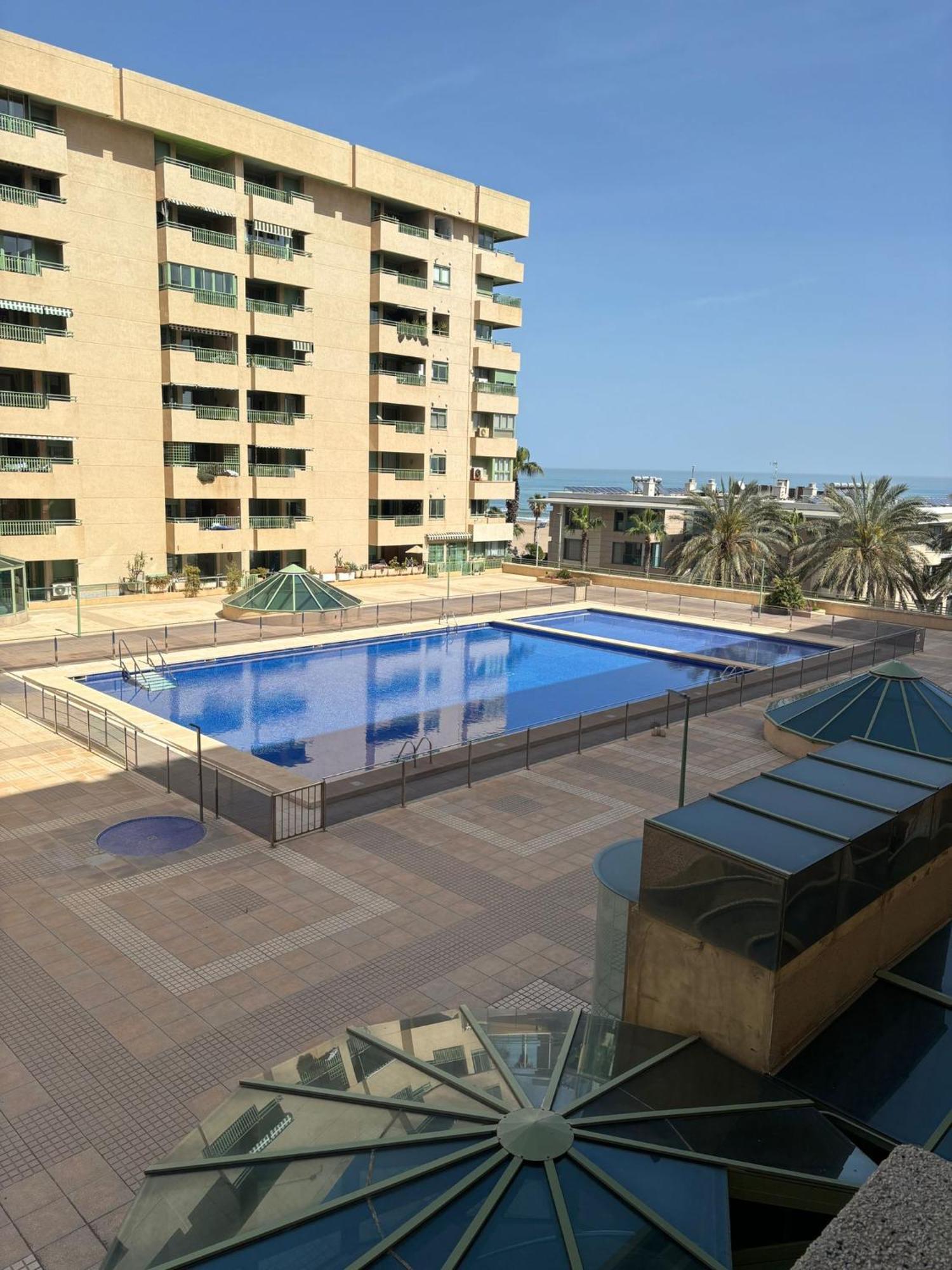 Apartamento Primera Linea De Playa Patacona Валенсия Экстерьер фото